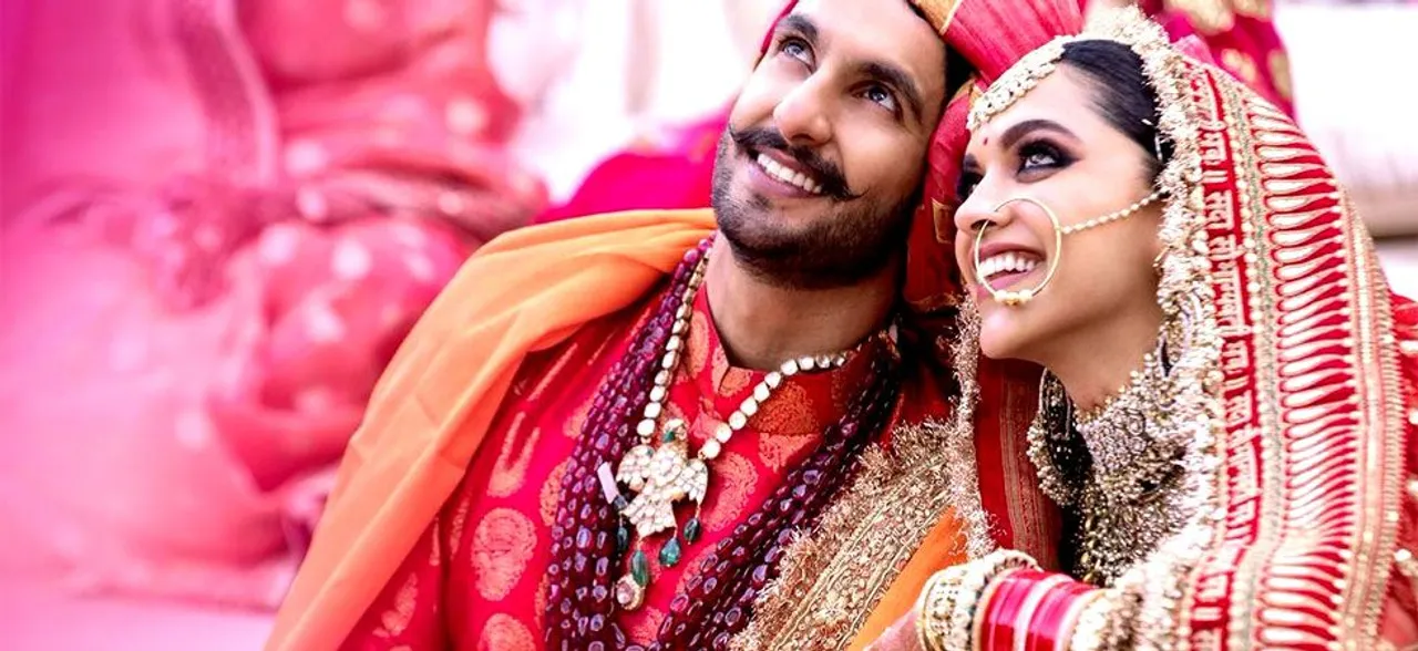 एक-एक मोती जोड़कर तैयार हुआ दीपिका-रणवीर की शादी का आउटफिट, देखें मेकिंग VIDEO