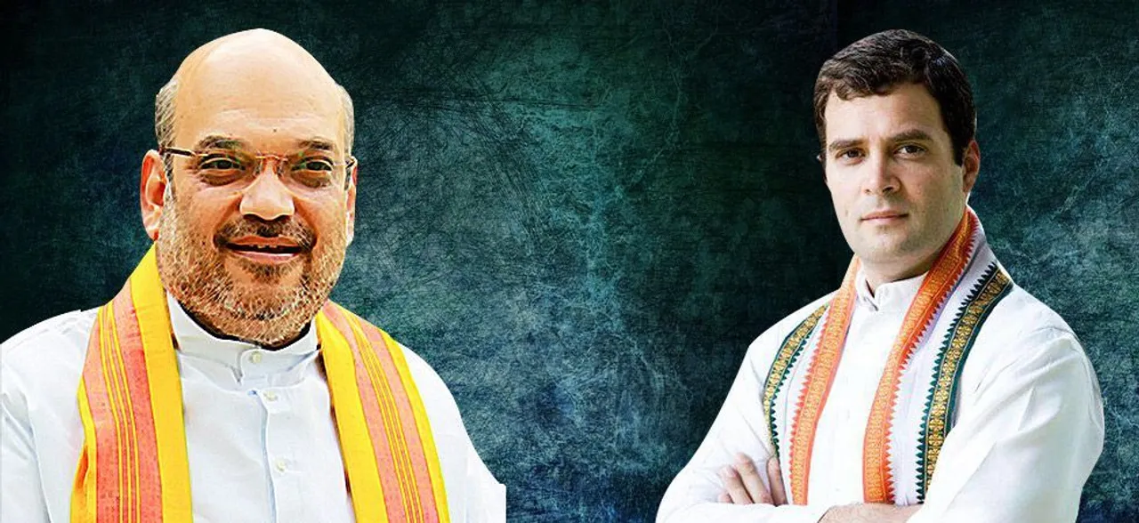 अमित शाह ने राहुल पर किया जुबानी वार, कहा- सर्जिकल स्ट्राइक पर राहुल की टिप्पणी शहीदों का अपमान