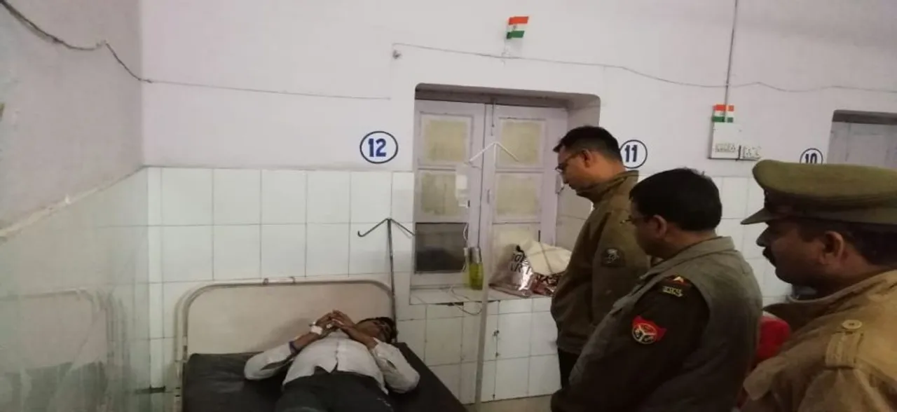 मुठभेड़ में दो बदमाश गिरफ्तार, बदमाश के साथ एक सिपाही भी घायल