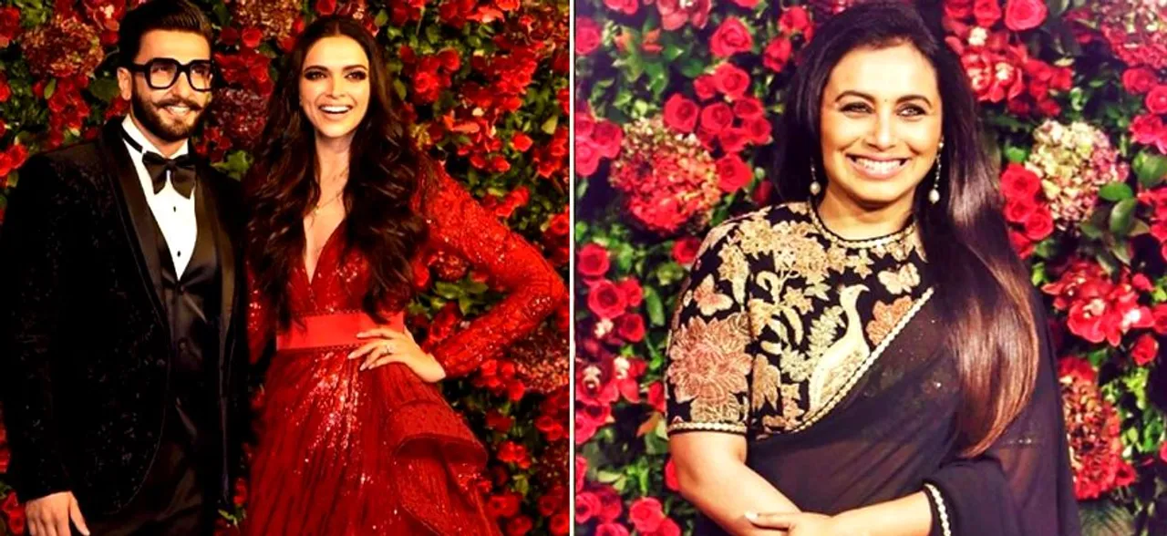 #DeepVeer की रिसेप्शन में रानी मुखर्जी ने खींचा सबका ध्यान, आखिर फैंस क्यों हो गए हैरान!