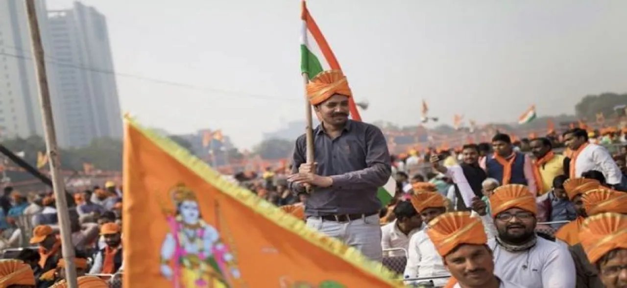धर्म-सभा में लाखों भक्तों की हुंकार, राम मंदिर के लिए कानून बनाए सरकार