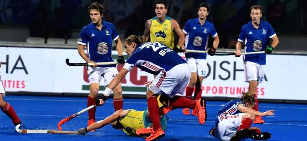 Hockey World Cup 2018: फ्रांस को हरा सेमीफाइनल में पहुंचा ऑस्ट्रेलिया