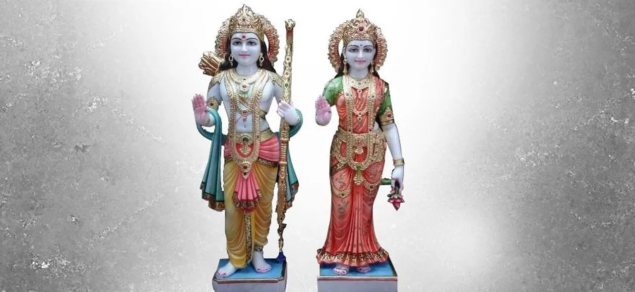 अब राम के साथ सीता की मूर्ति बनाने की उठी मांग, कांग्रेस नेता ने CM योगी को लिखा पत्र