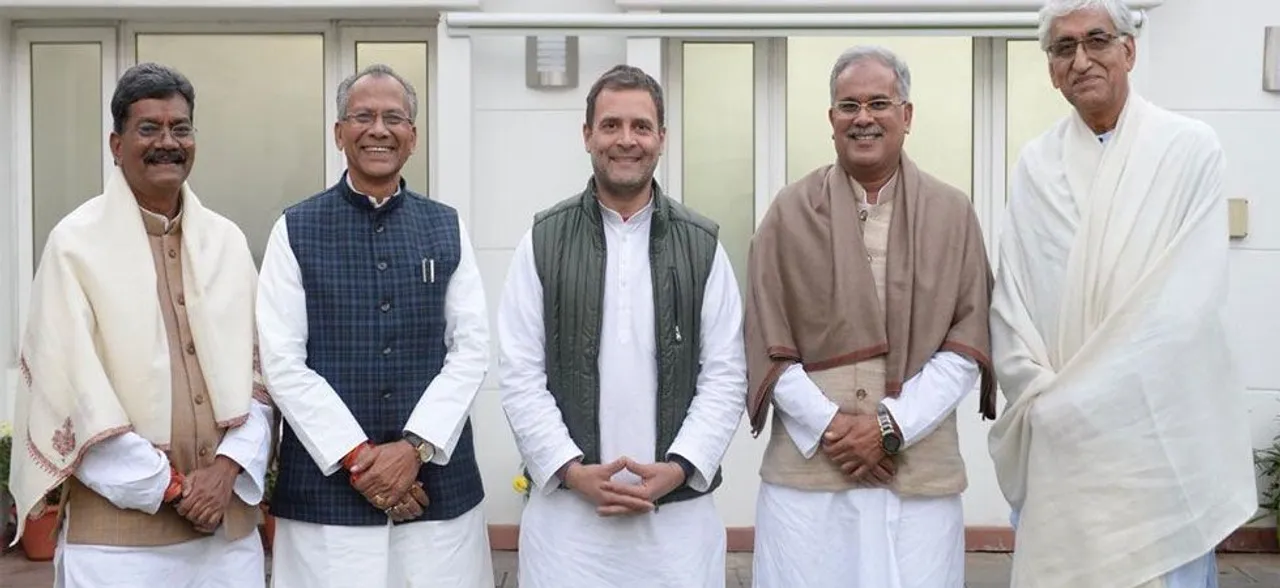 कौन बनेगा छत्तीसगढ़ का मुख्यमंत्री, रविवार को उठेगा पर्दा, राहुल गांधी ने जारी की तस्वीर