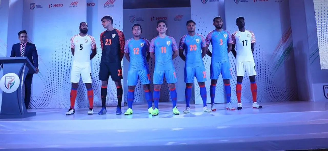 Watch Video: अब नए साल पर अलग रंग में नजर आएगी भारतीय फुटबॉल टीम