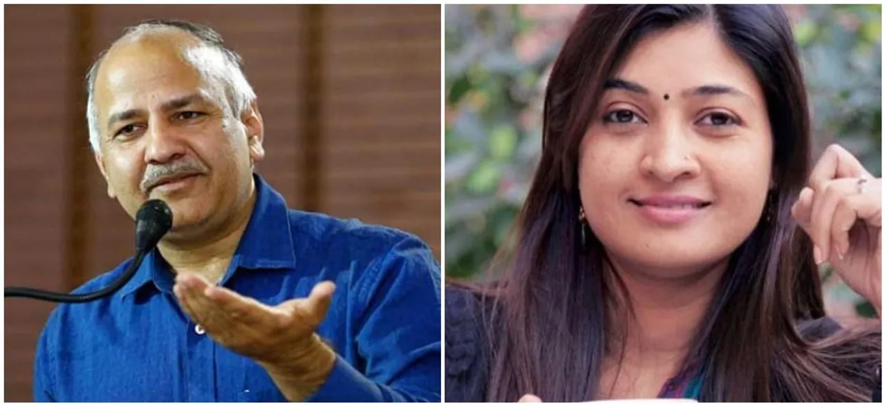 दिन भर चली इस्‍तीफे की खबर और शाम को अलका लांबा और मनीष सिसोदिया ने कही ये बड़ी बात