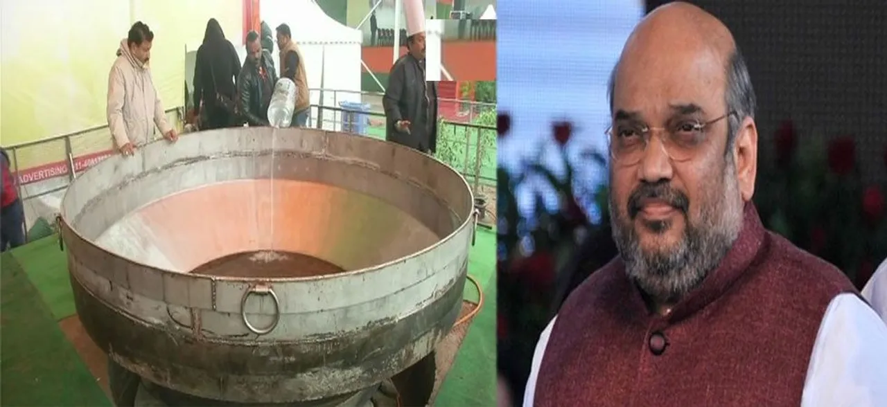 बीजेपी के किचन में पक रही है 5000 किलो 'समरसता खिचड़ी', पिछड़ों  को लुभाने की कोशिश