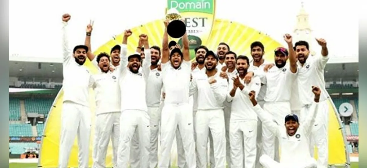 IND vs AUS: सिडनी में इतिहास रचने के बाद कुछ इस अंदाज में BCCI ने दी टीम इंडिया को बधाई
