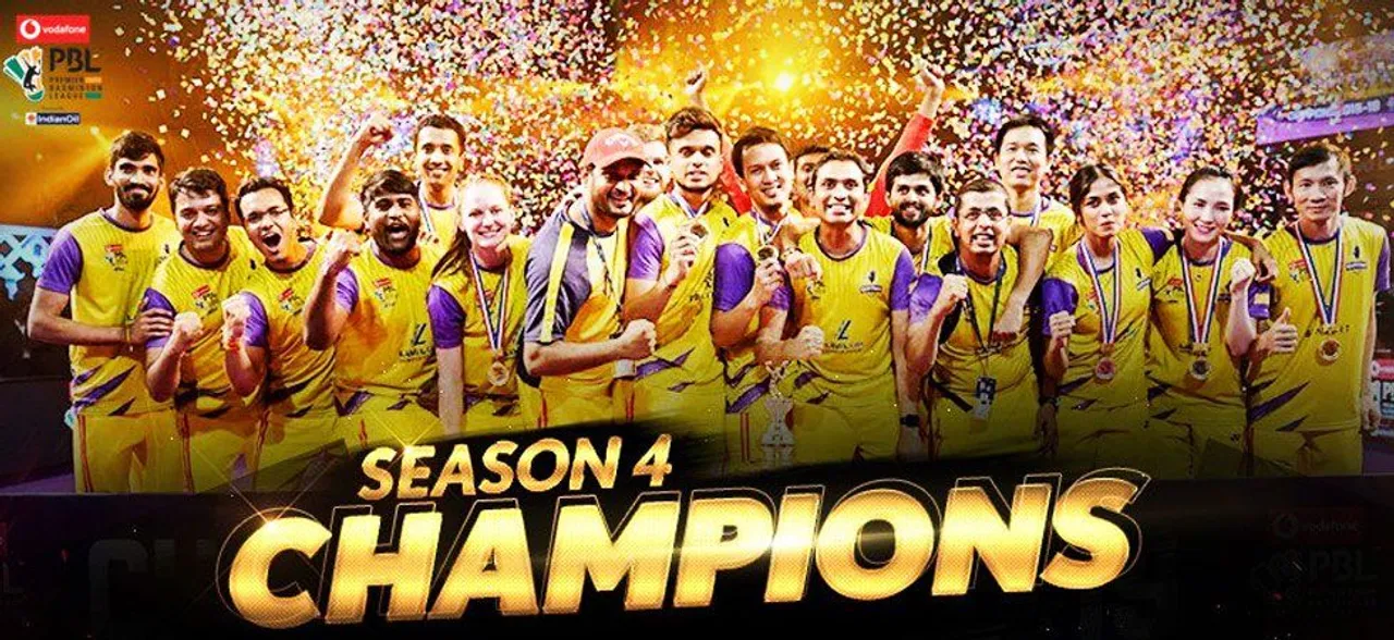 PBL 4: किदांबी श्रीकांत की बदौलत बेंगलुरू ने जीता पहला खिताब, रोमांचक मुकाबले में मुंबई को हराया