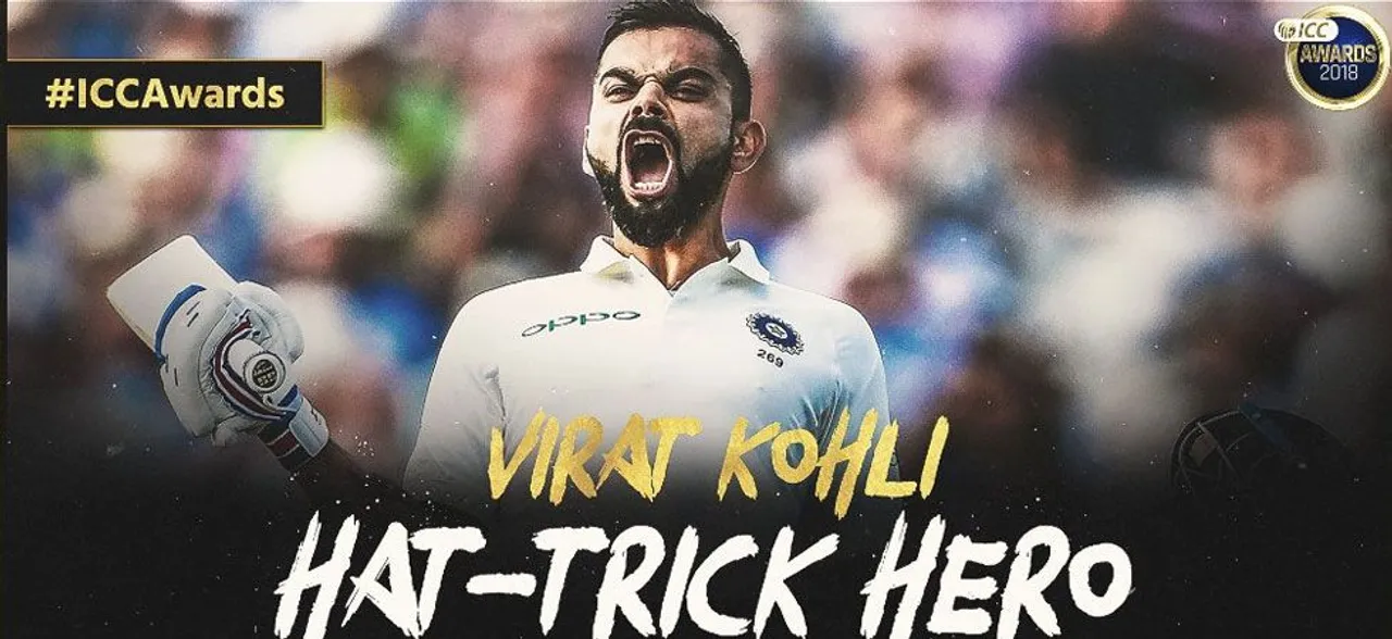 ICC Awards में अपने नाम का डंका बजाने के बाद जानें क्या बोले विराट कोहली