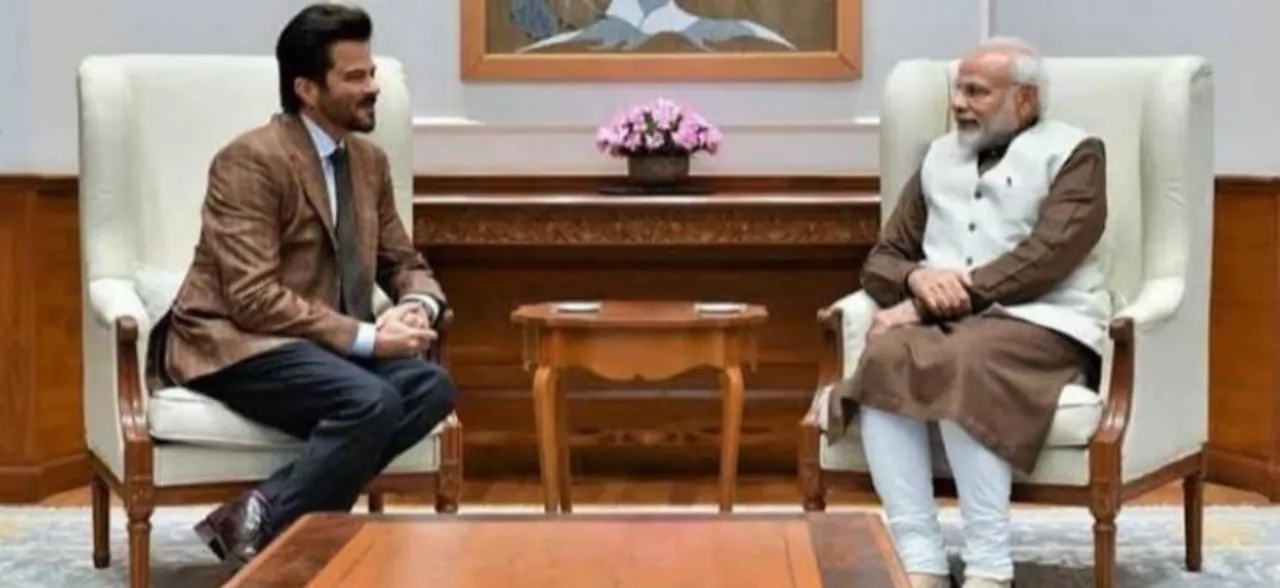 अनिल कपूर ने की पीएम नरेंद्र मोदी से मुलाकात, कहा- कभी किसी को इतनी..