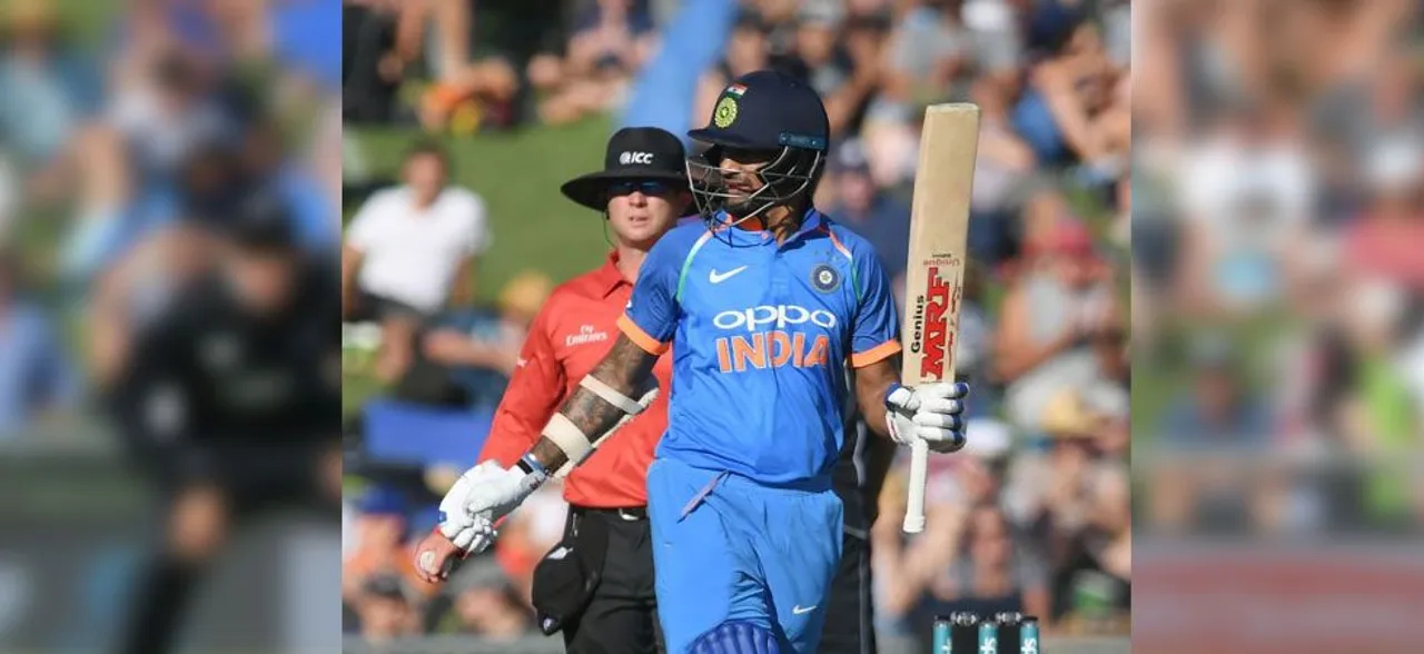 INDvsNZ: विराट कोहली के बाद सबसे तेज 5,000 रन बनाने वाले दूसरे भारतीय बने शिखर धवन, देखें रिकॉर्ड