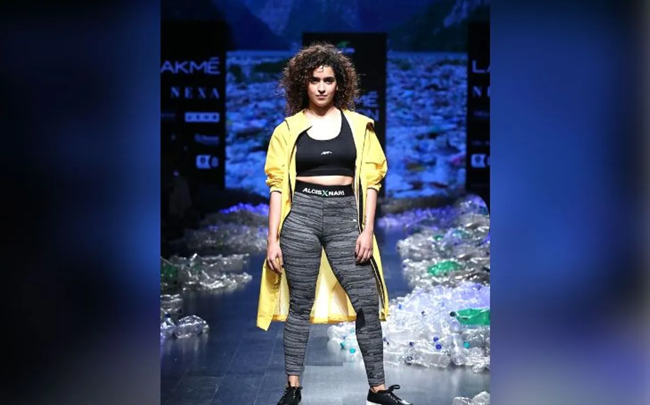 Lakme Fashion Week: सान्या मल्होत्रा ने रैंप पर बिखेरा जलवा, फैशन को लेकर कही ये बात