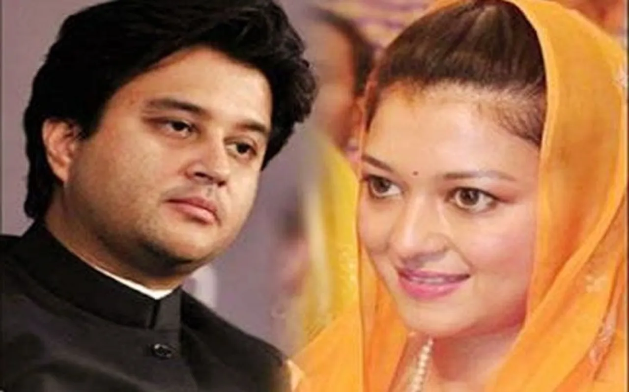राजनीति में ज्योतिरादित्य सिंधिया की पत्नी की हो सकती है एंट्री, गुना से लड़ेंगी चुनाव!