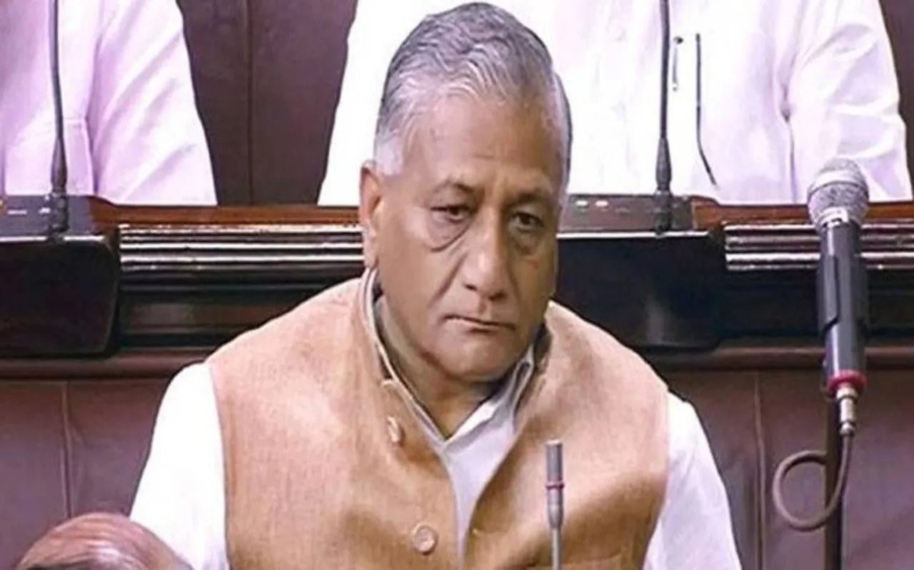 वीके सिंह ने 2012 'तख्तापलट' रिपोर्ट को देशद्रोह बताया, प्रधानमंत्री से जांच की मांग की