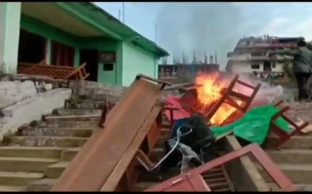 PRC को लेकर अरुणालच प्रदेश में हिंसा, एक की मौत, ईटानगर में लगा कर्फ्यू