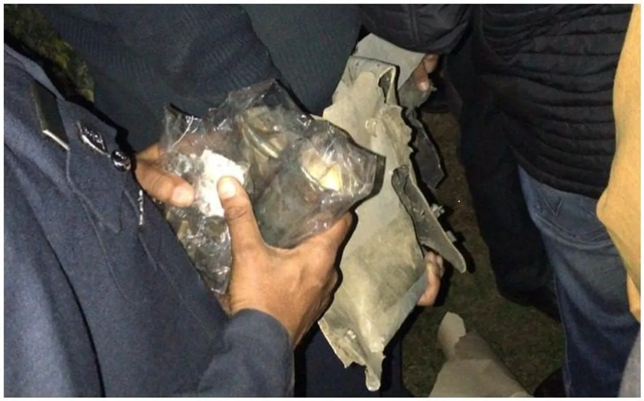 पाक के झूठ की खुली पोल, भारतीय वायुसेना ने एफ-16 के एयर टू एयर मिसाइल के दिखाए टुकड़े