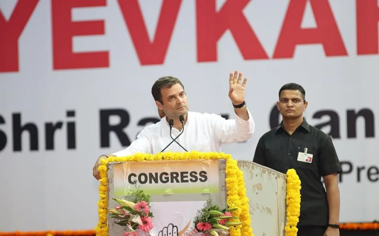 गोवा में बोले राहुल गांधी, गायब राफेल फाइलों की जांच मनोहर पर्रिकर से शुरू हो
