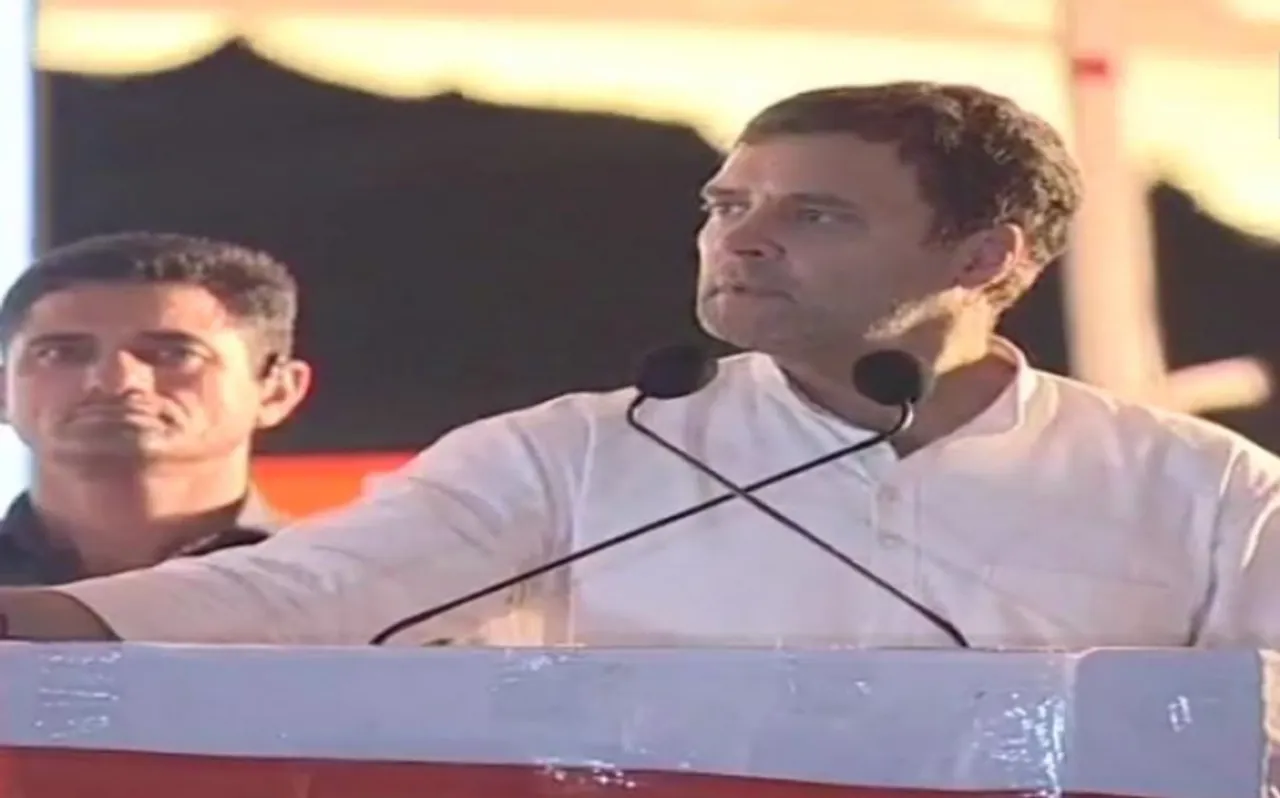 तेलंगाना: राहुल गांधी ने साधा निशाना, कहा- पीएम नरेंद्र मोदी के हाथ में केसीआर का रिमोट कंट्रोल