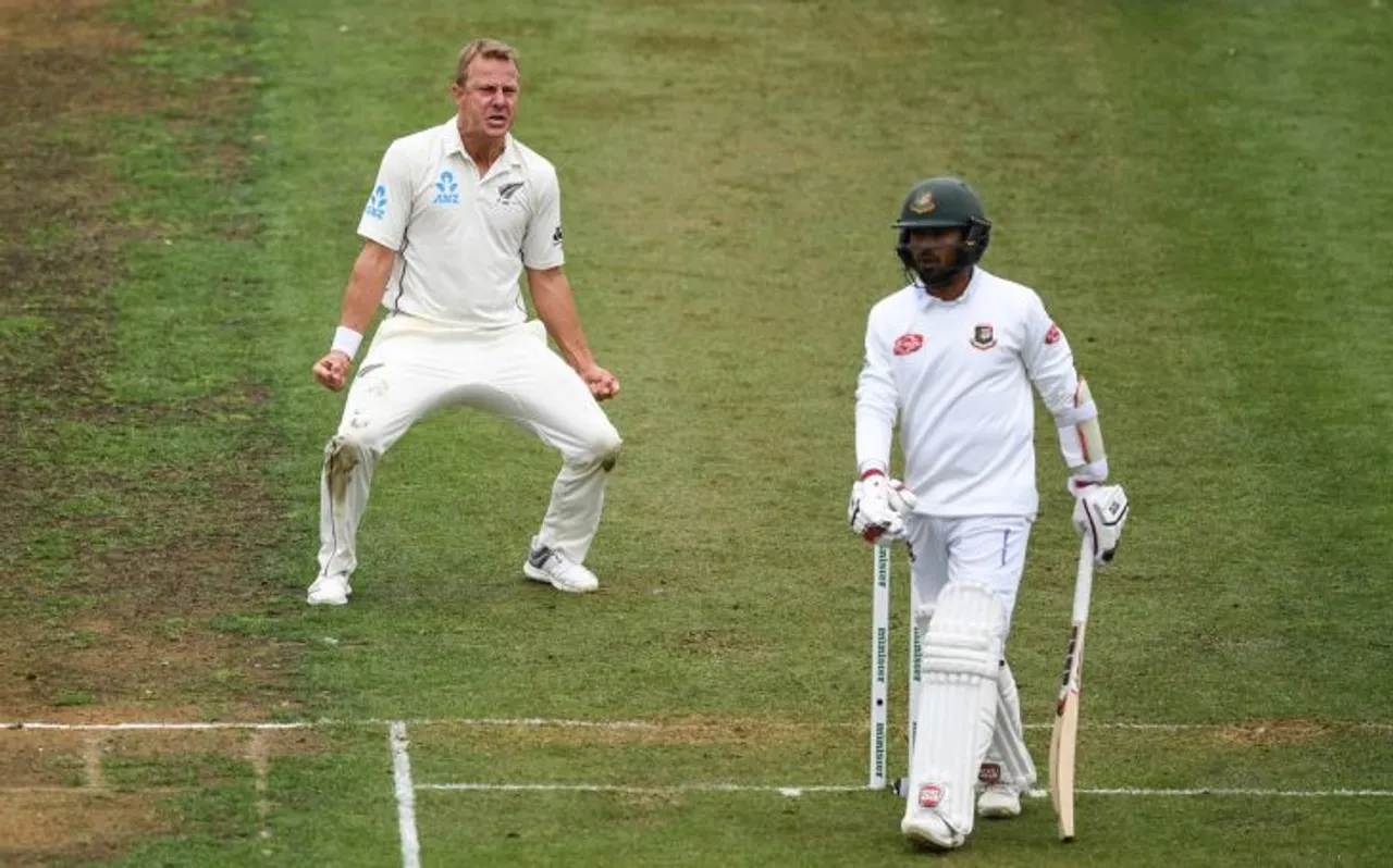 NZ vs BAN: नील वेग्नर और ट्रेंट बोल्ट के आगे बांग्लादेश ने टेके घुटने, न्यूजीलैंड ने 211 पर किया ALL OUT
