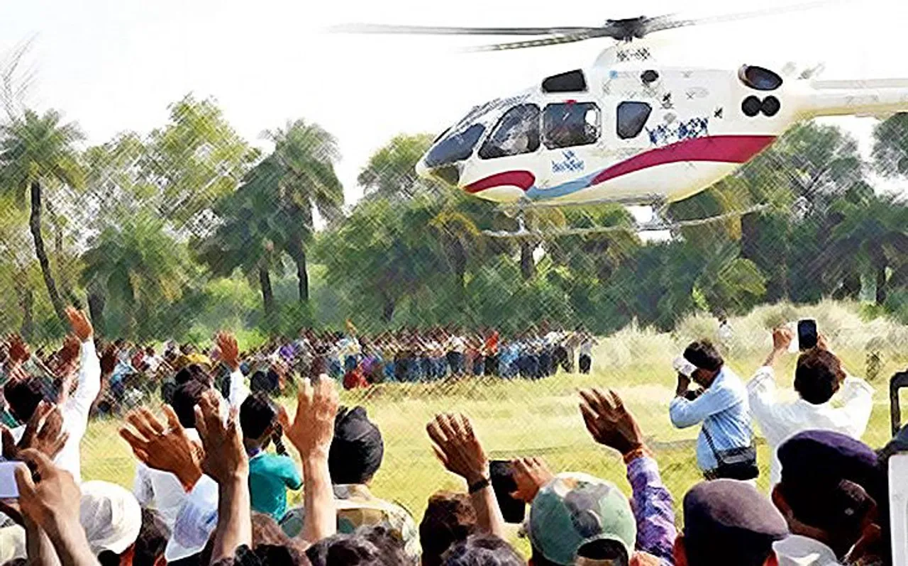 लोकसभा चुनाव: राजनीतिक दलों के बीच हवाई यात्रा का संकट, BJP ने  60% से ज्यादा हेलिकॉप्टर किया बुक