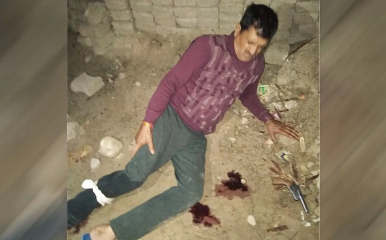 गाजियाबाद थाना क्षेत्र में मुठभेड़ में कुख्यात अनूप सिंह को पैर में लगी गोली, गिरफ्तार