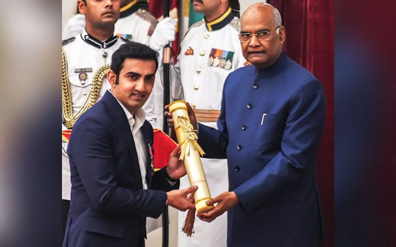 Padma Awards 2019: गौतम गंभीर समेत 5 खिलाड़ियों को मिला पद्म अवॉर्ड, जानें कौन है लिस्ट में