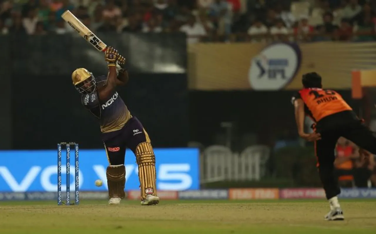 IPL 12, KKR vs SRH: ईडन गार्डंस में आंद्रे रसेल के चौके-छक्कों की आंधी, कोलकाता ने हैदराबाद को 6 विकेट से हराया