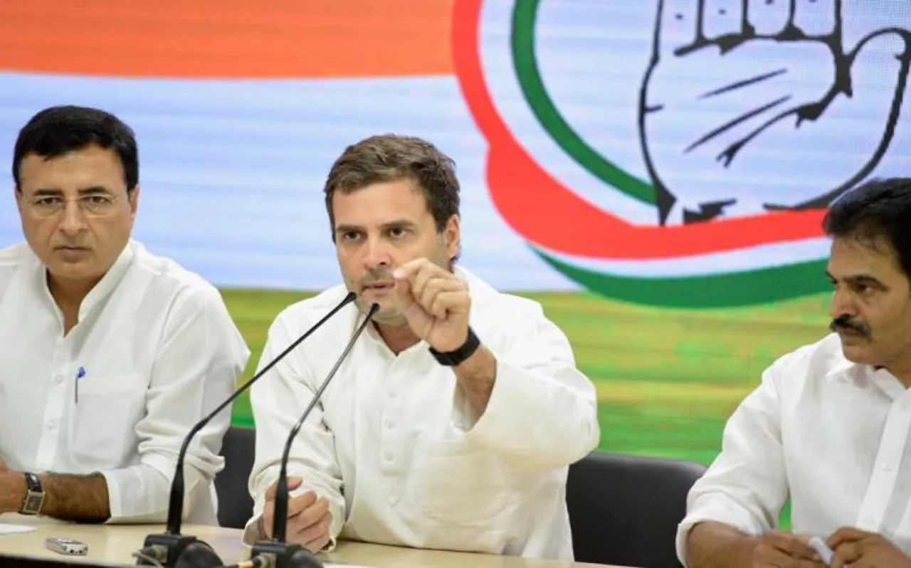 राहुल गांधी का बड़ा वादा, हमारी सरकार बनी तो गरीबों को साल भर में 72 हजार रुपये देंगे