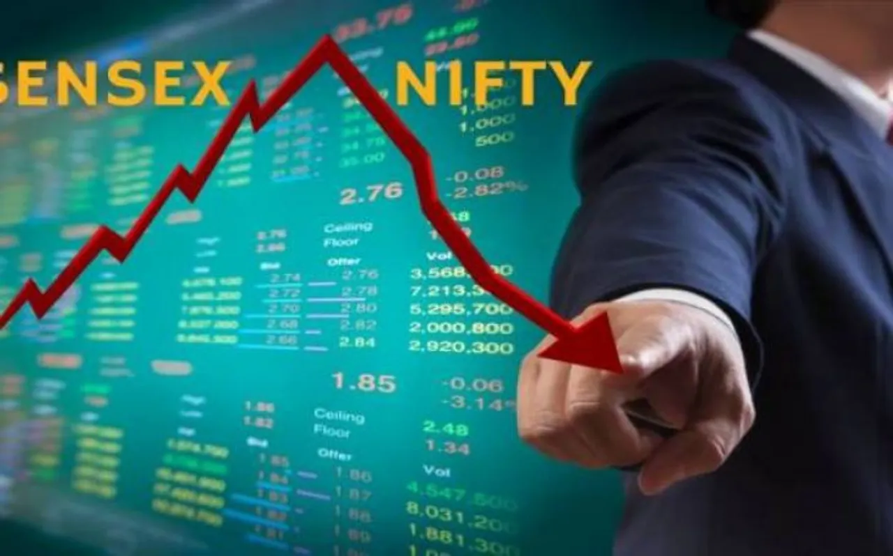 मुनाफावसूली से शेयर बाज़ार में गिरावट, सेंसेक्स 101 अंक लुढ़का