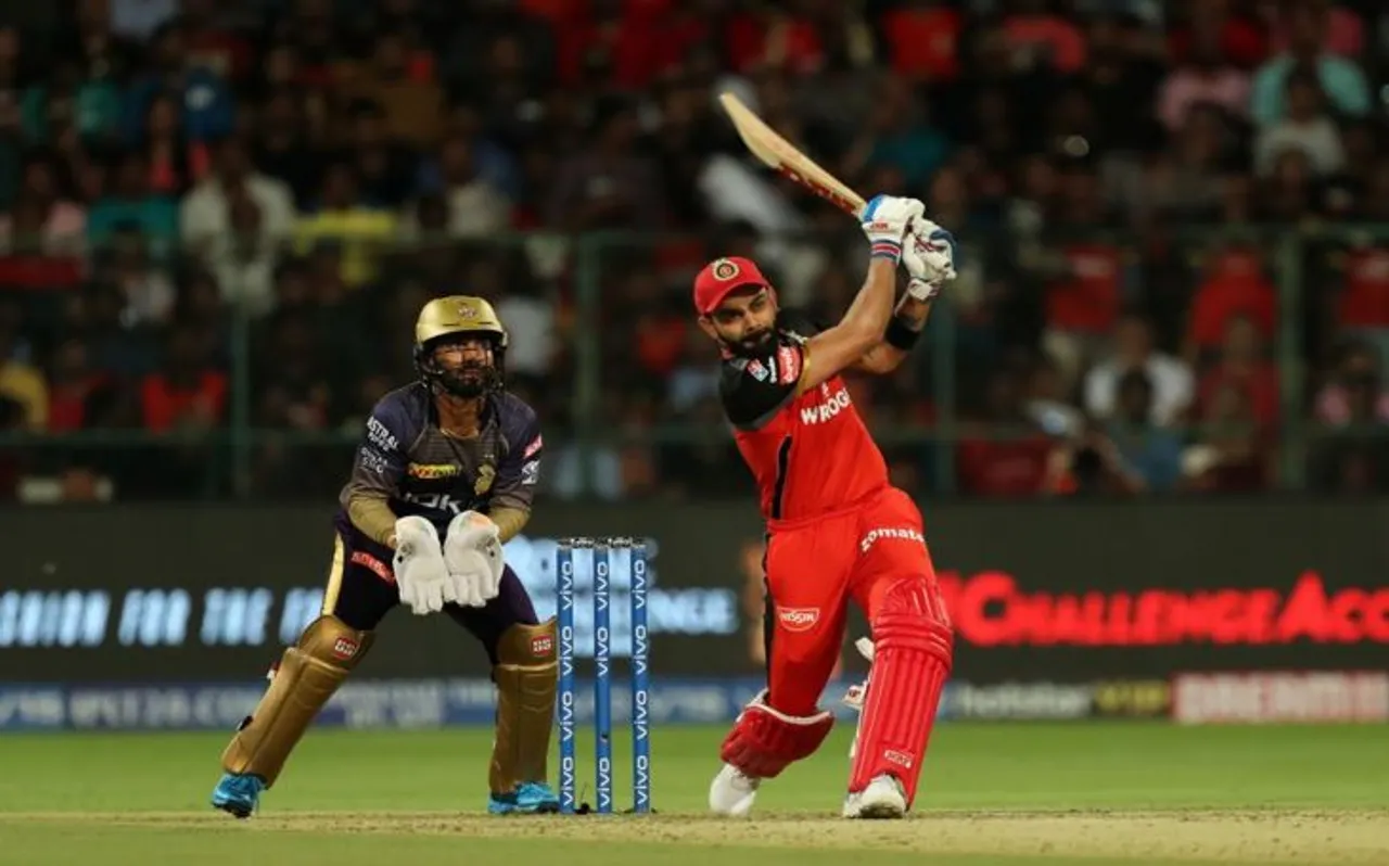 IPL 12, RCB vs KKR: लगातार 5वीं हार के बावजूद विराट कोहली ने नाम दर्ज हुआ ये ऐतिहासिक रिकॉर्ड