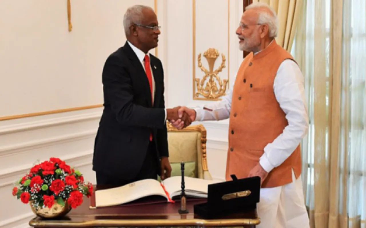 पीएम नरेंद्र मोदी ने जबर्दस्त जीत के लिए मालदीव के राष्ट्रपति सोलिह को दी बधाई