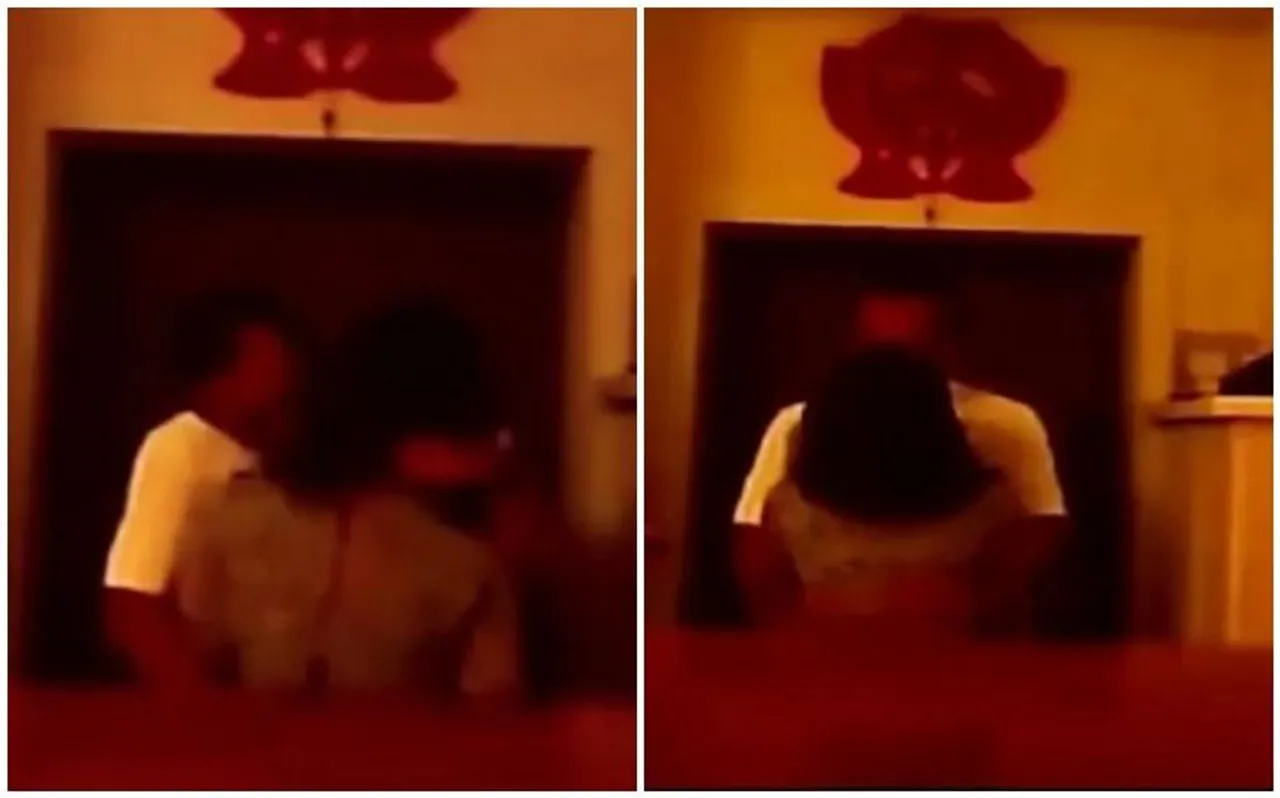 कैमरा बंद करना भूल गया था पति, कैद हुई पत्नी की ऐसी अश्लील हरकतें