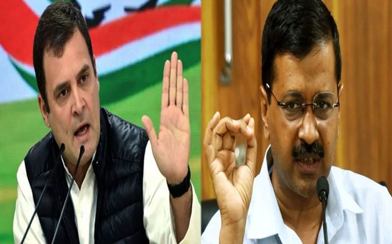 कांग्रेस-AAP गठबंधन पर तूतू-मैं मैं, राहुल-केजरीवाल ट्विटर पर भिड़े, एक-दूसरे पर लगाया आरोप