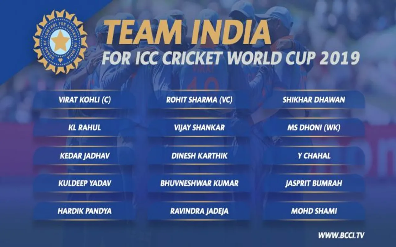 ICC CWC 2019: चौथा विश्व कप खेलेंगे धोनी, तो कोहली के लिए होगा तीसरा.. देखें बाकी खिलाड़ियों को कितनी बार मिला मौका