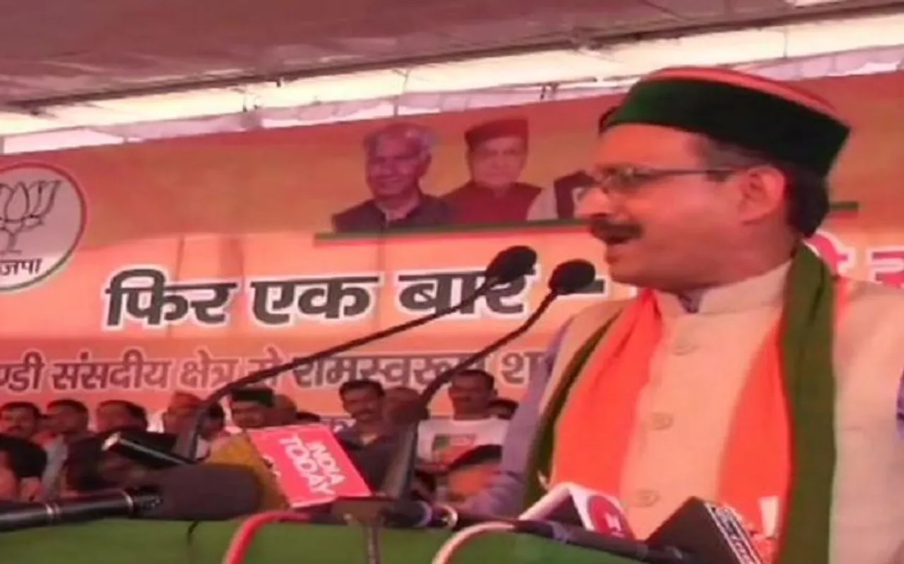 हिमाचल प्रदेश बीजेपी अध्यक्ष ने दिया विवादित बयान, कहा एक हाथ काटकर दूसरे हाथ में पकड़ा देंगे