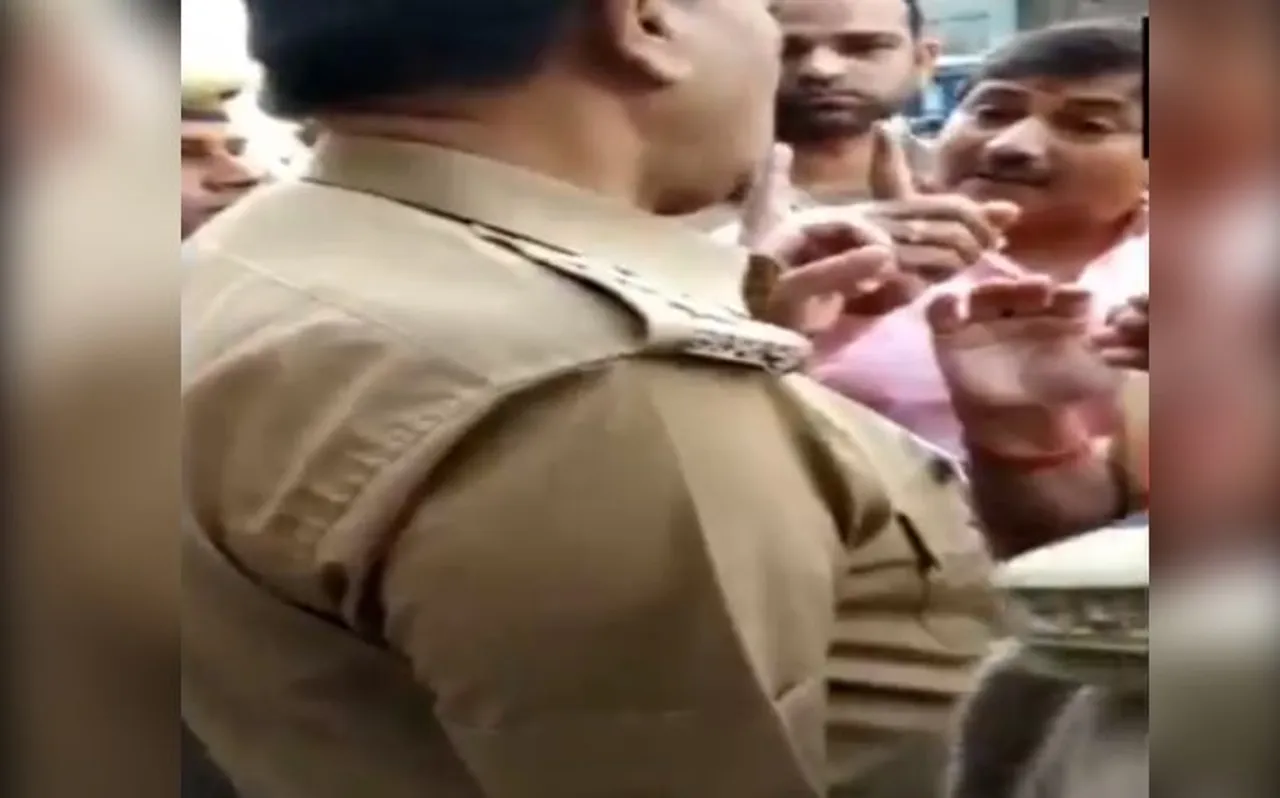 Video: बीजेपी नेता बोले- तू मेरी हिट लिस्ट में है, पुलिस वाले ने कहा- जो करना है कर लेना