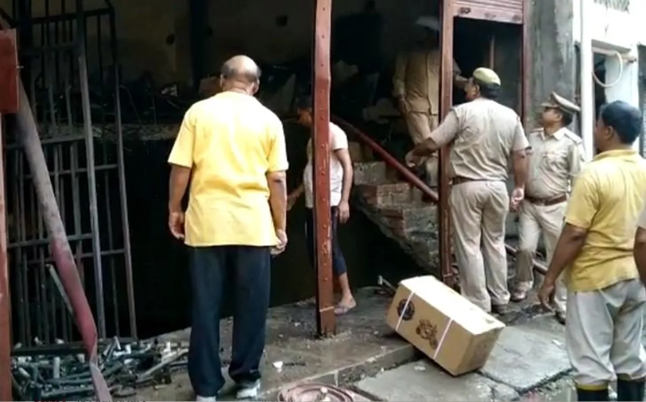राजधानी लखनऊ में आज फिर आग का तांडव, कल 5 लोगों की हुई थी मौत