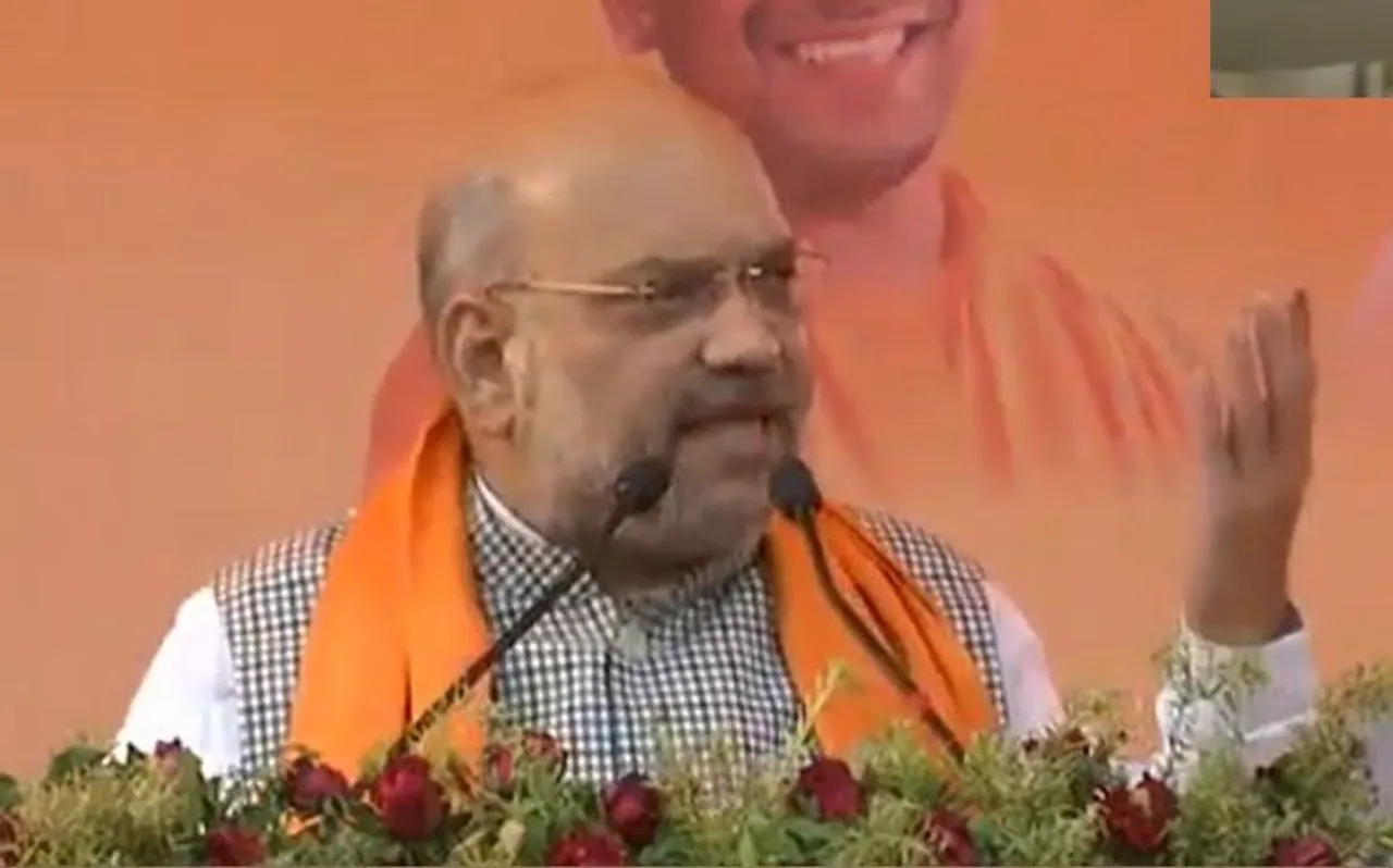एयर स्‍ट्राइक पर जब देश गर्व कर रहा था, तब राजद और कांग्रेस नेताओं के चेहरे बुझे हुए थे : अमित शाह