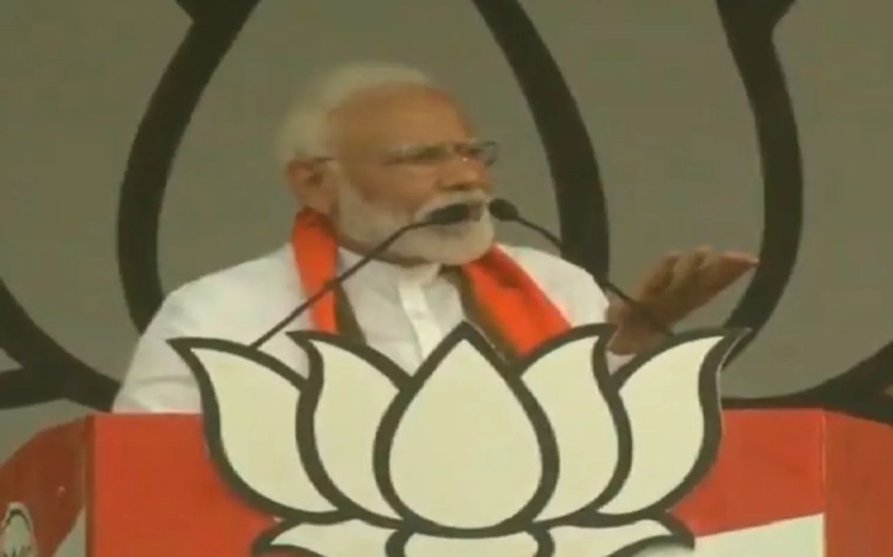 जौनपुर में बोले पीएम मोदी, 5वें चरण के बाद कांग्रेस मैच खेले बिना ही पवेलियन लौटी