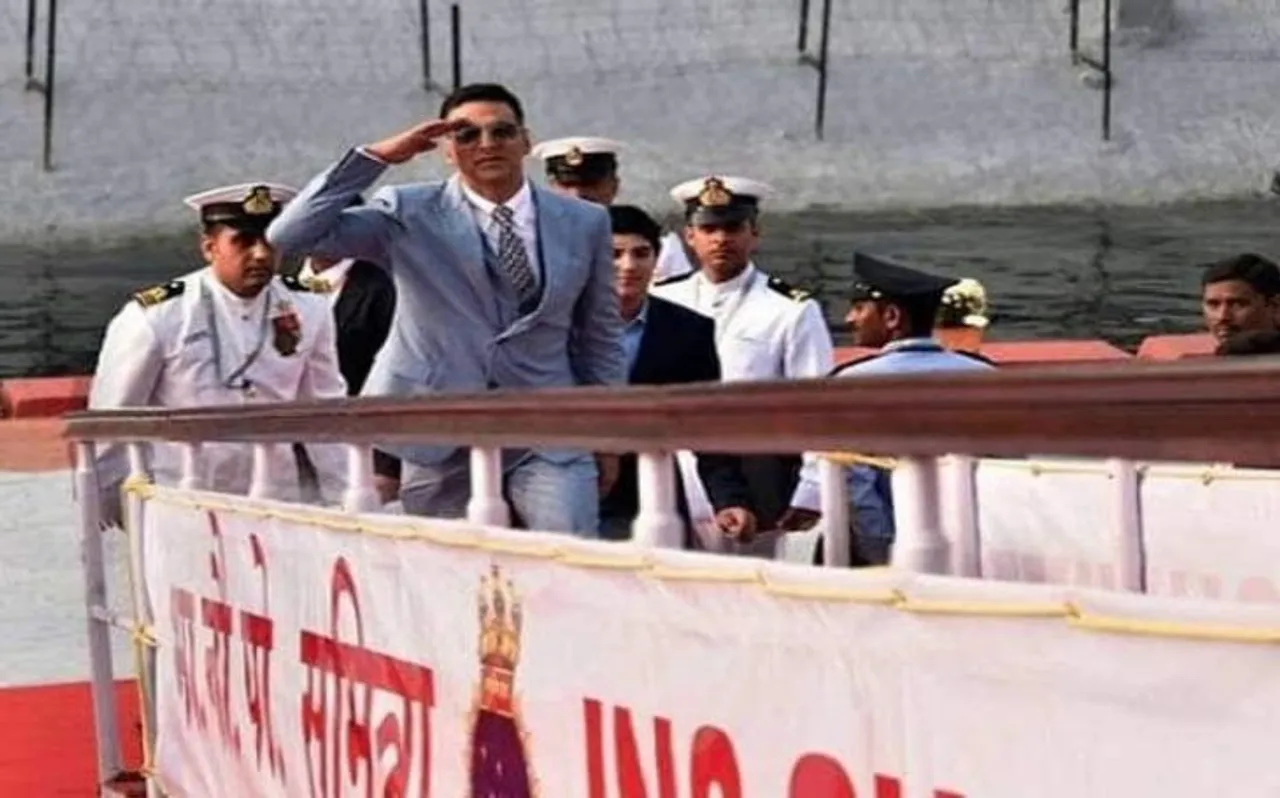 INS सुमित्रा पर अक्षय कुमार को साथ क्‍यों ले गए थे पीएम नरेंद्र मोदी, INS विराट के जवाब में कांग्रेस का सवाल