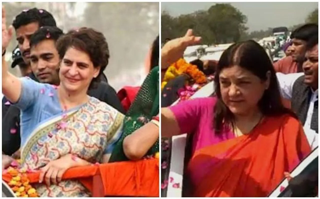 जब सुल्तानपुर रोड शो में मेनका और प्रियंका हुए आमने-सामने, जानिए फिर क्या हुआ