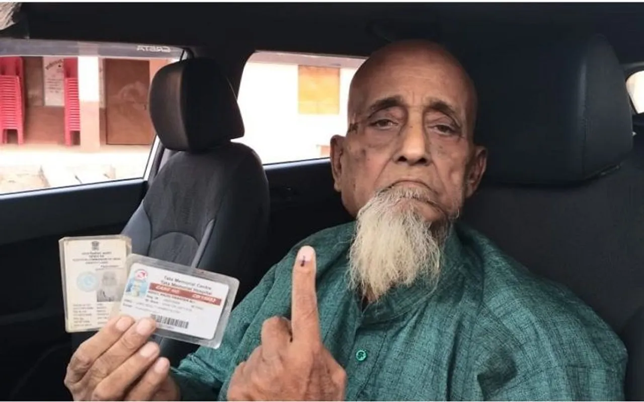 कैंसर की बीमारी पर भारी लोकतंत्र से यारी, 81 साल के अब्दुल मजीद ने डाला वोट