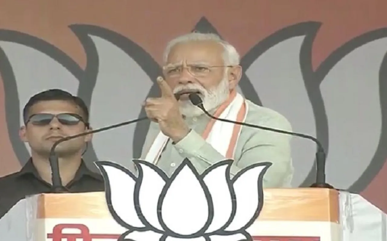 भगवा में आतंक के दाग लगाने की साजिश की है, उस पाप से बच नहीं पाएंगे : पीएम मोदी