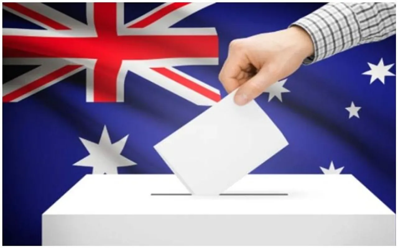 ऑस्ट्रेलिया में आम चुनाव के लिए मतदान जारी