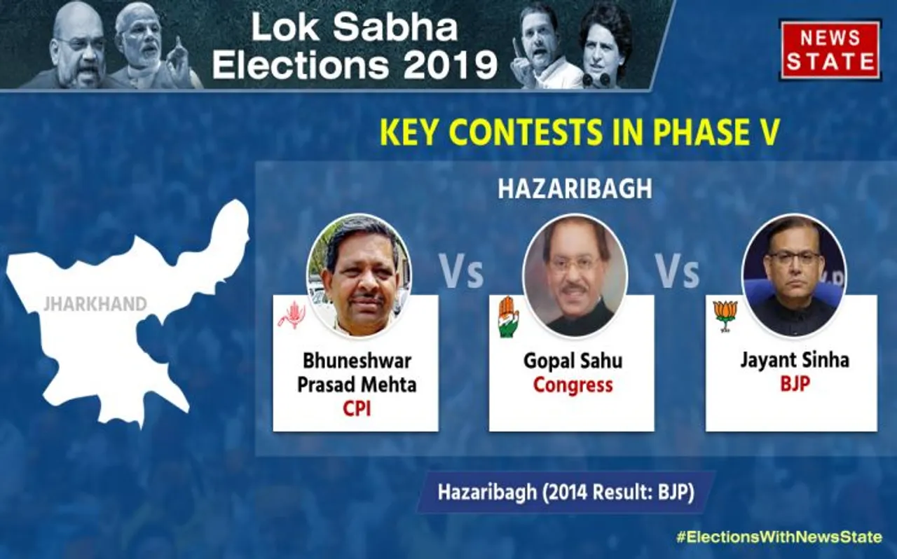 Hazaribagh: जयंत सिन्हा ने लहराया परचम, कांग्रेस के गोपाल प्रसाद हारे