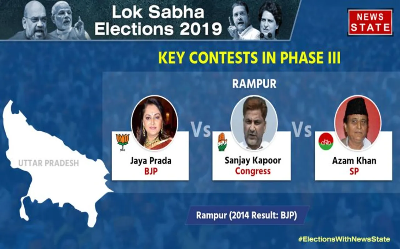 Loksabha Elections Results 2019: रामपुर में सपा के आजम खान जीत के करीब