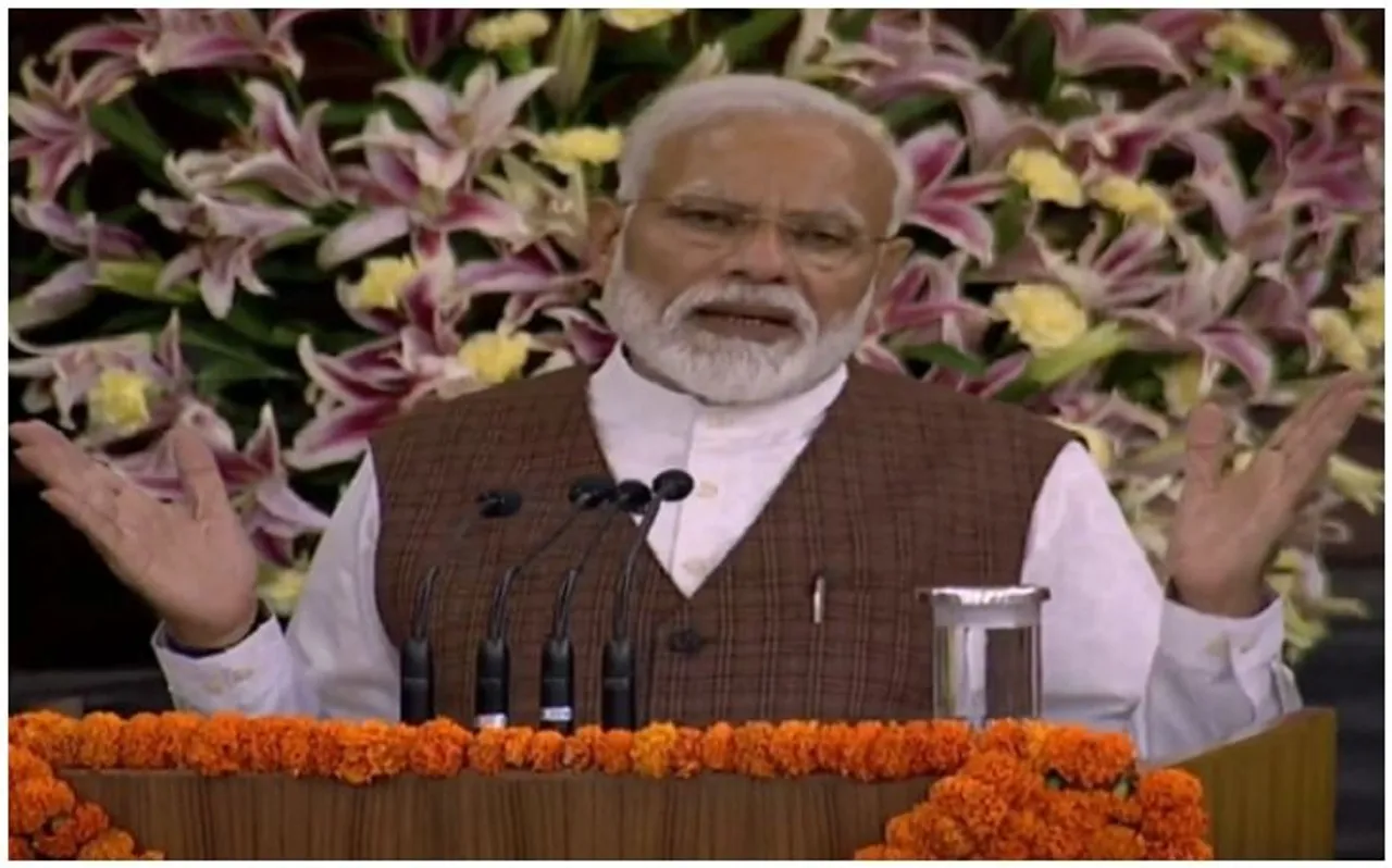 पार्लियामेंट्री बैठक में बोले पीएम मोदी, नये भारत के निर्माण के लिए हम अब नयी यात्रा शुरू करेंगे