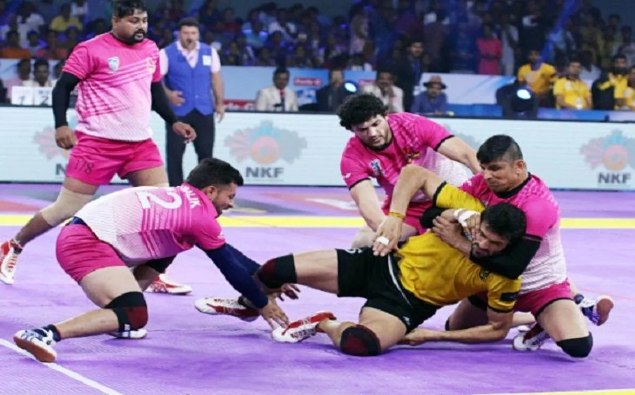 IPKL: बैंगलोर राइनोज ने रोका दिलेर दिल्ली का विजय रथ, रोमांचक मुकाबले में 48-45 से हराया
