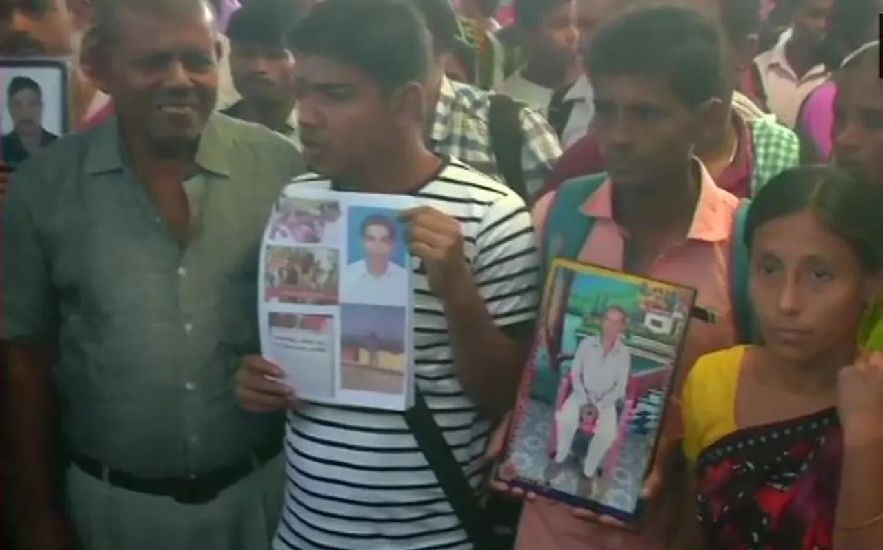 पश्चिम बंगाल की हिंसा में जान गंवाने वाले बीजेपी कार्यकर्ताओं के परिजन दिल्ली पहुंचे
